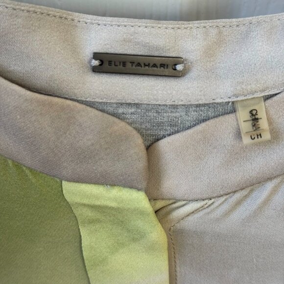Elie Tahari Light Gray Blouse - Picture 5 of 8